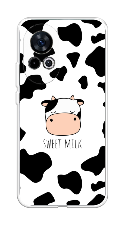 

Чехол на Huawei Nova 12 "Sweet milk", Розовый;белый;черный, 6123050-1