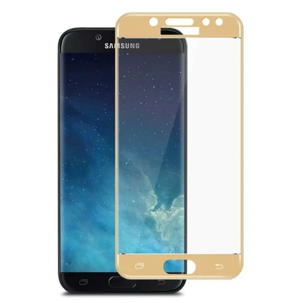 

Защитная пленка 2DV повышенной прочности для Samsung J7 (2017) золото в т/у