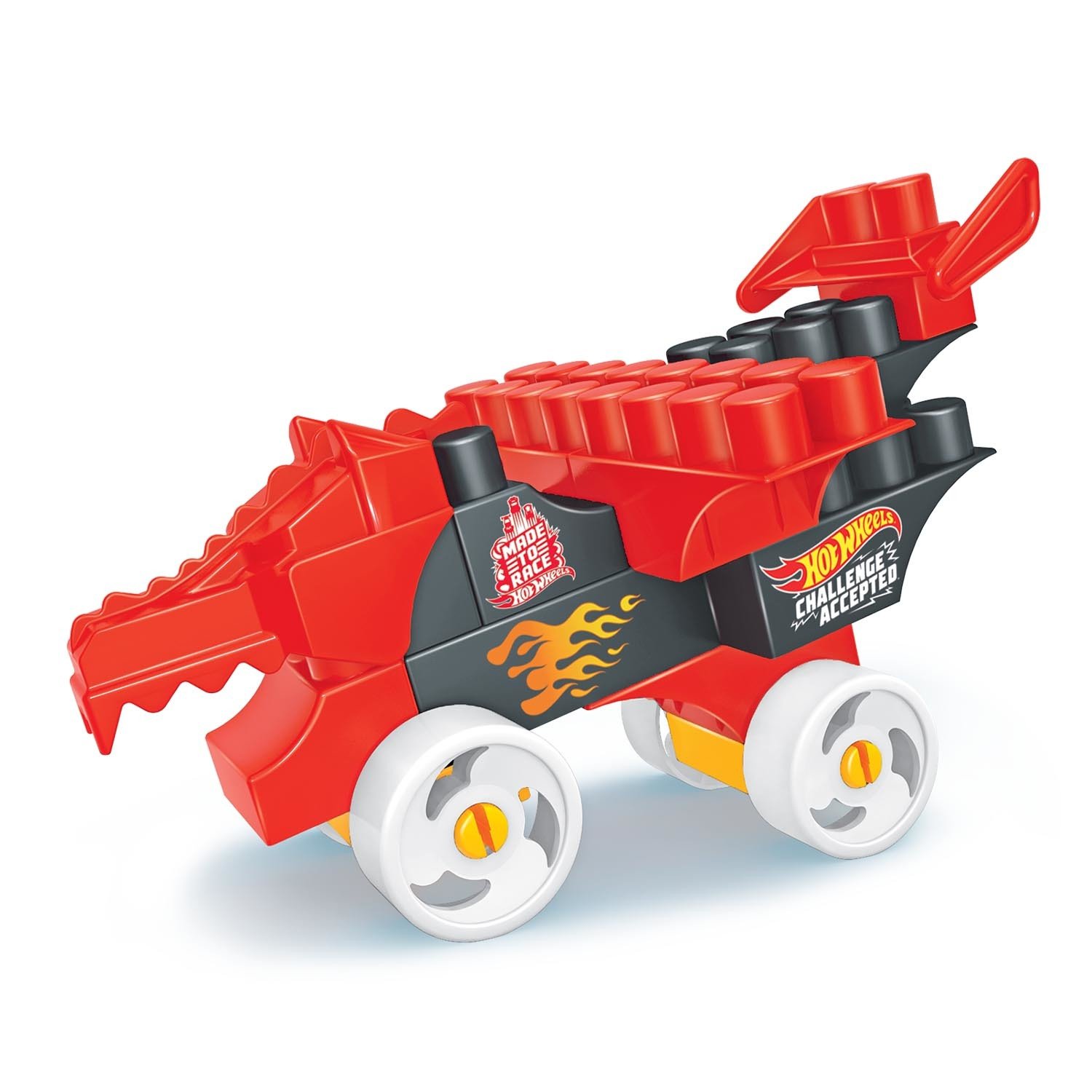 фото Конструктор bauer hot wheels musculz drago, 18 деталей