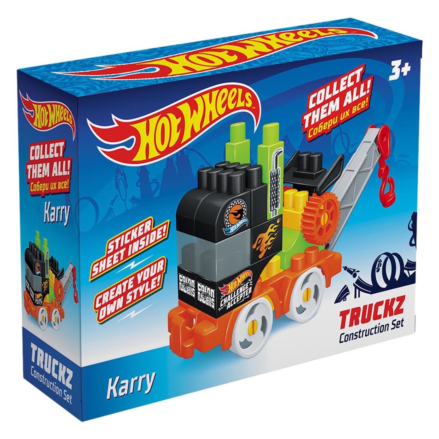 фото Конструктор bauer hot wheels truckz karry, 26 деталей