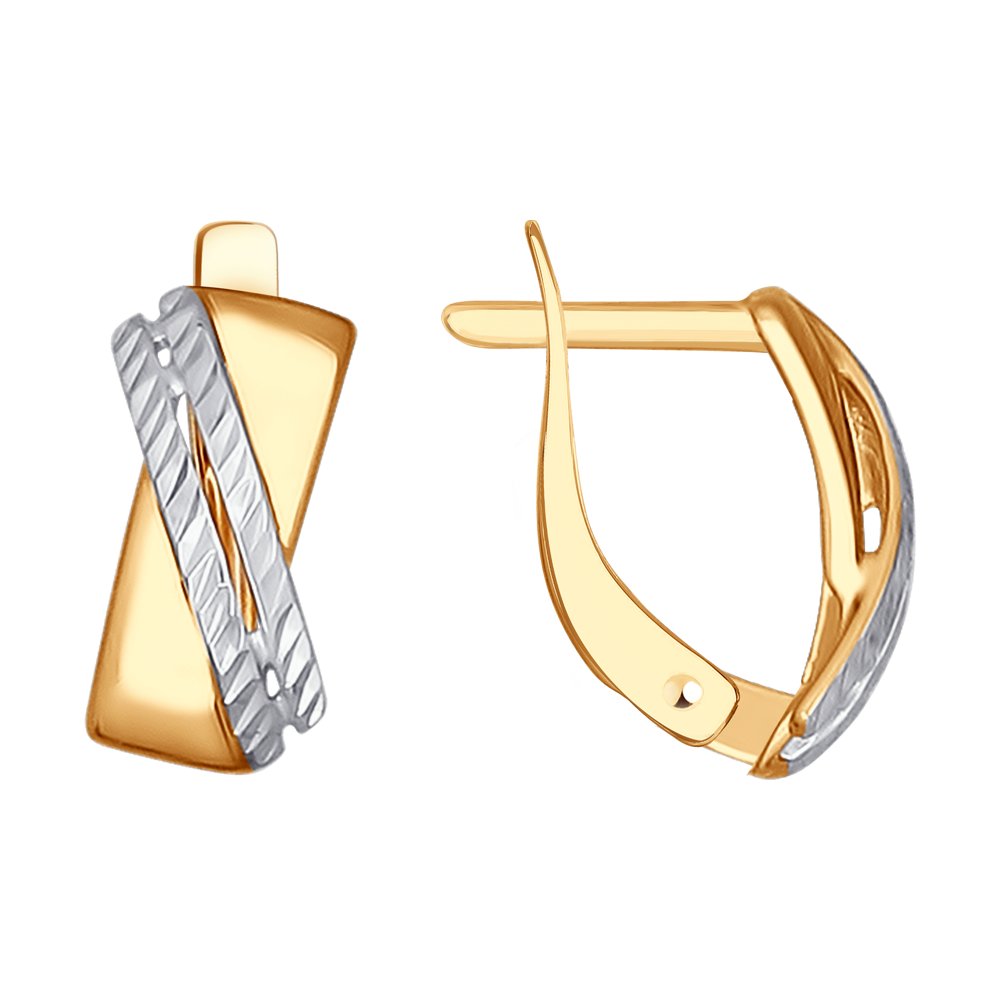 

Серьги из желтого золота SOKOLOV 027230, 027230