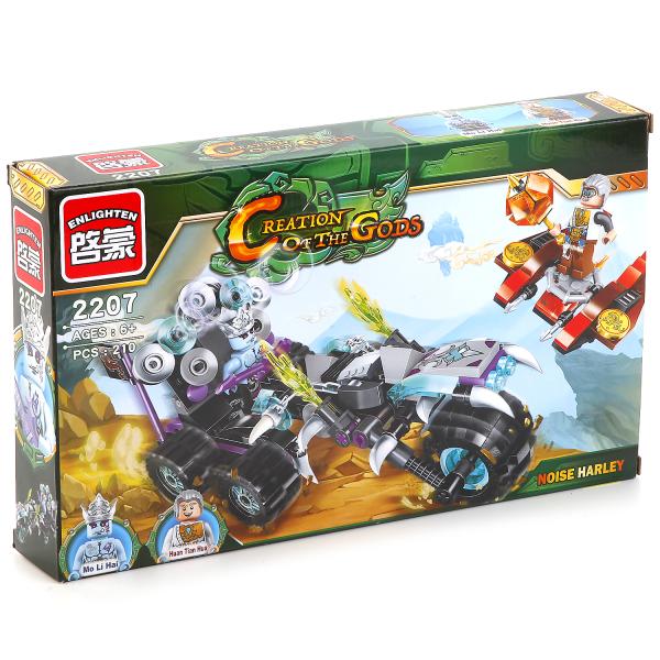 

Конструктор Brick с фигурками и аксессуарами, 210 деталей