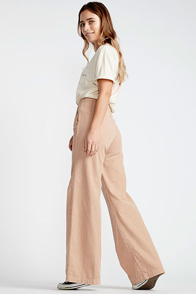 

Брюки женские Billabong Fluffy Pant Q3PT02-BIF9 бежевые S, Fluffy Pant Q3PT02-BIF9