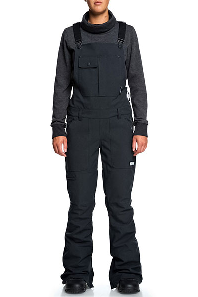 

Женские DC SHOES сноубордические штаны с подтяжками Collective, черный, S, Collective EDJTP03021