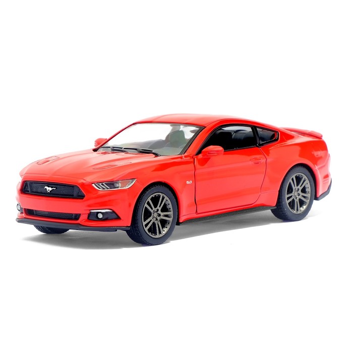 

Машина металлическая Kinsmart Ford Mustang GT, 1:38, красный, Ford Mustang