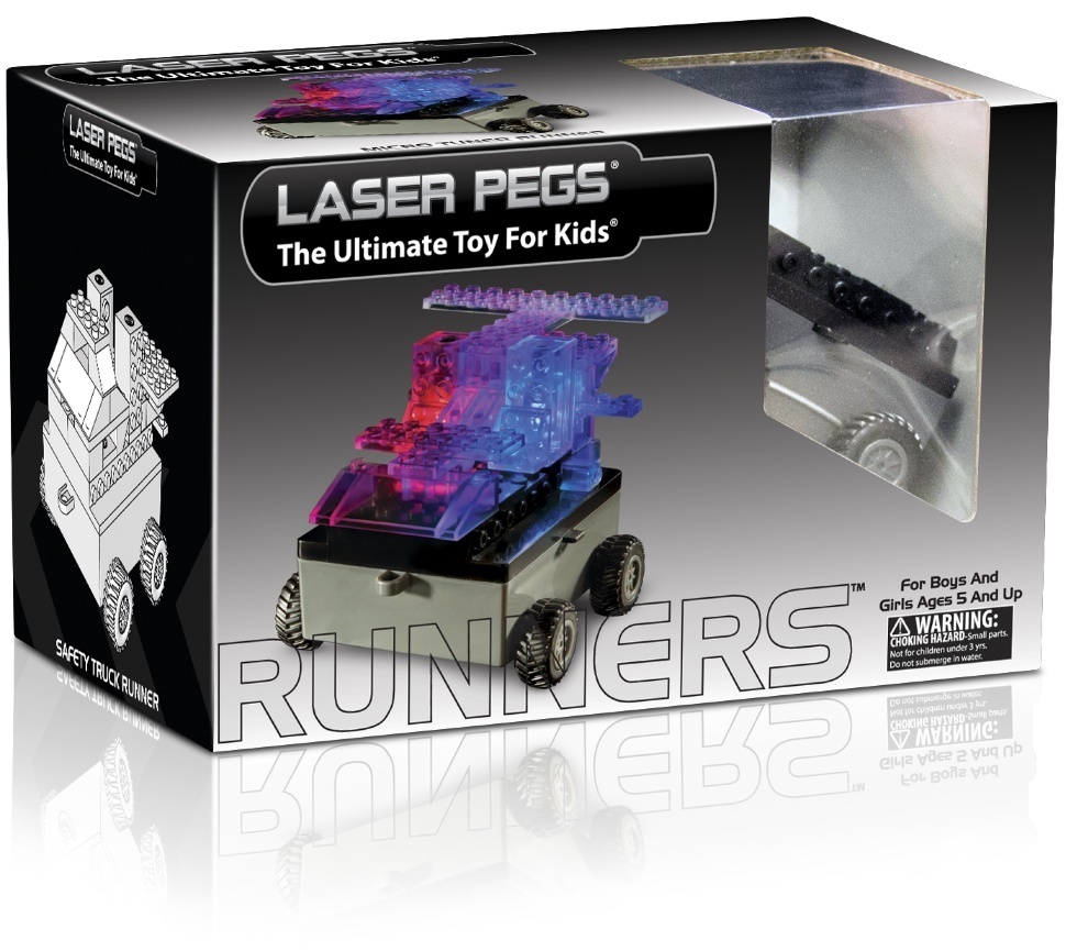 Конструктор Военная машина, 6 в 1, 29 деталей Laser Pegs