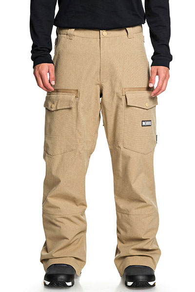 

Сноубордические штаны Code DC Shoes, бежевый, L, Code EDYTP03045