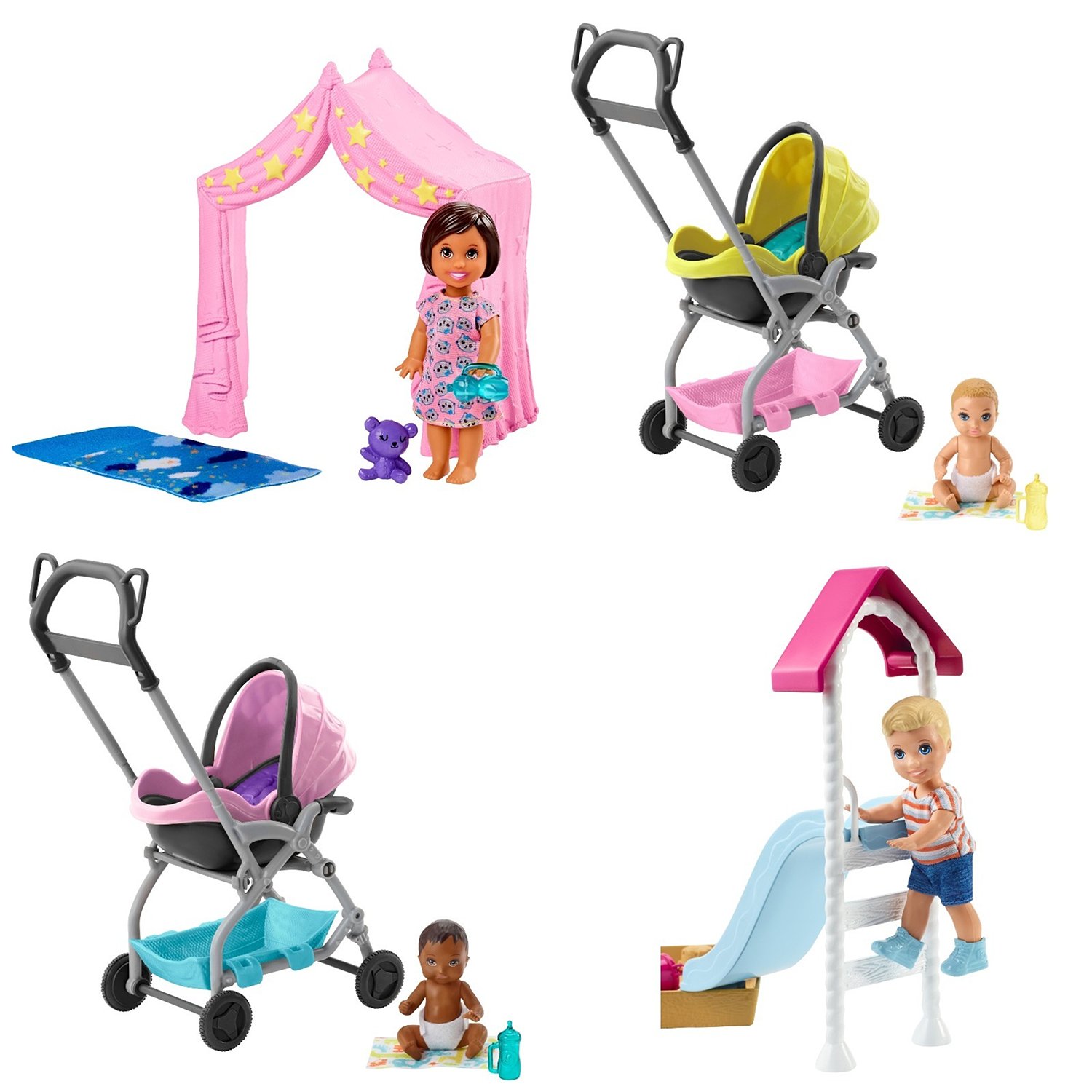 фото Игровой набор mattel барби игра с малышом