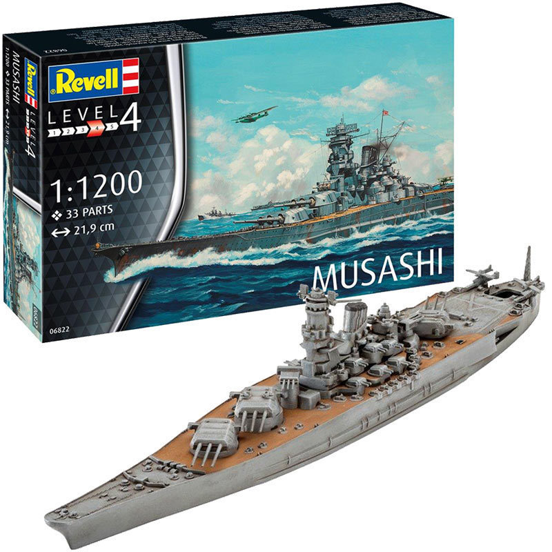 

Линейный корабль Musashi Revell