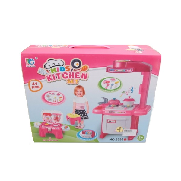 

Детская кухня Shantou Gepai Kids Kithen Set со световыми и звуковыми эффектами