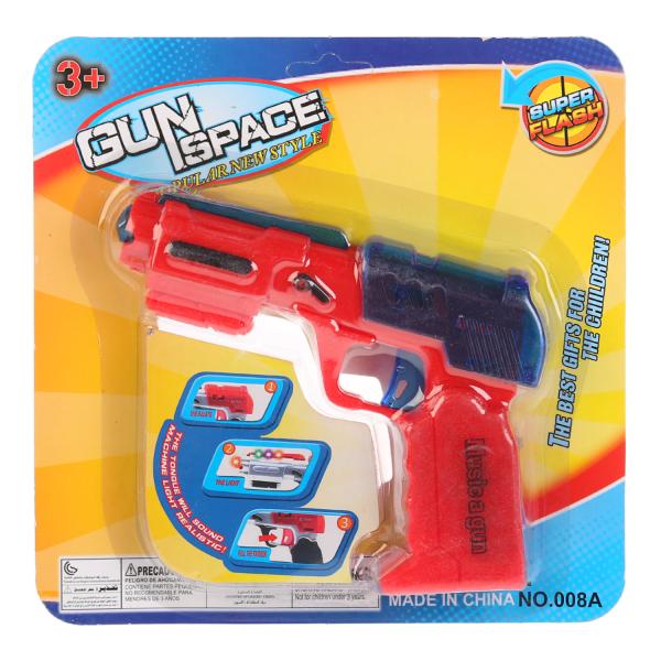 

Пистолет Shantou Gepai B1671338 Gun Space со световыми и звуковыми эффектами