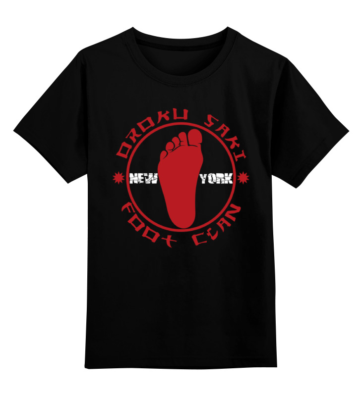 

Детская футболка классическая Printio Foot clan, р. 152, Черный, 0000000565893