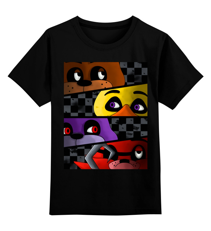 

Детская футболка Printio Five nights at freddy’s цв.черный р.128, 0000003247668