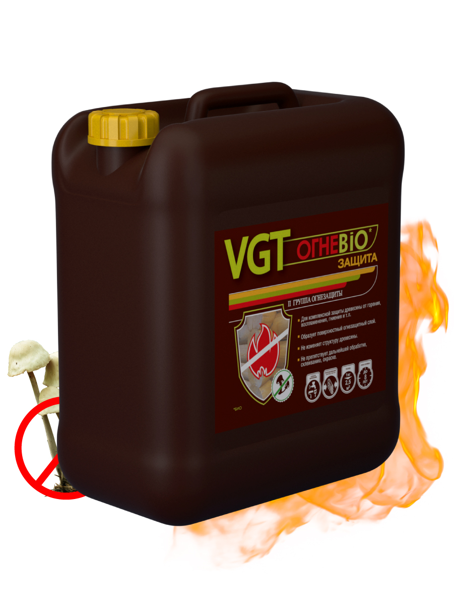 

ОгнеBioзащита VGT 5.0 кг, Прозрачный, VGT ОгнеBioзащита 5.0 кг