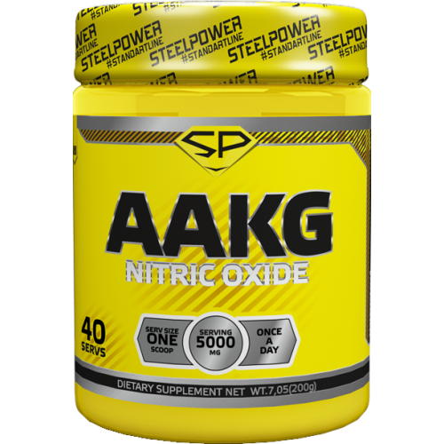 Аминокислота ААКГ, Steel Power Nutrition, AAKG , 200 г, без вкуса