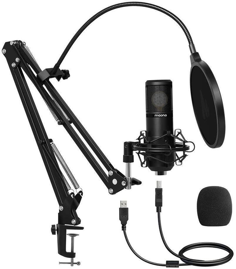 

Микрофон MAONO AU-PM430 Black, AU-PM430