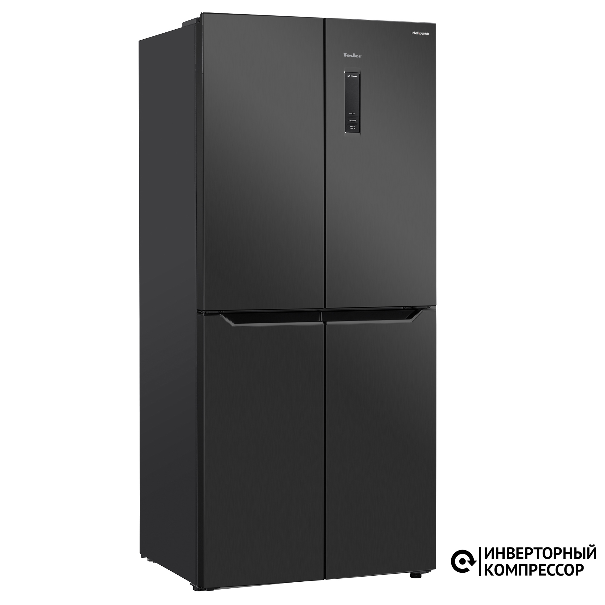 фото Холодильник (side-by-side) tesler rcd-480i graphite