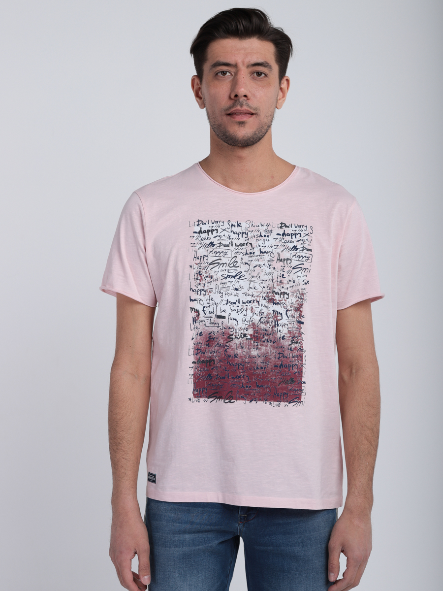 

Футболка мужская SQ63948 A passion play розовая 2XL, SQ63948