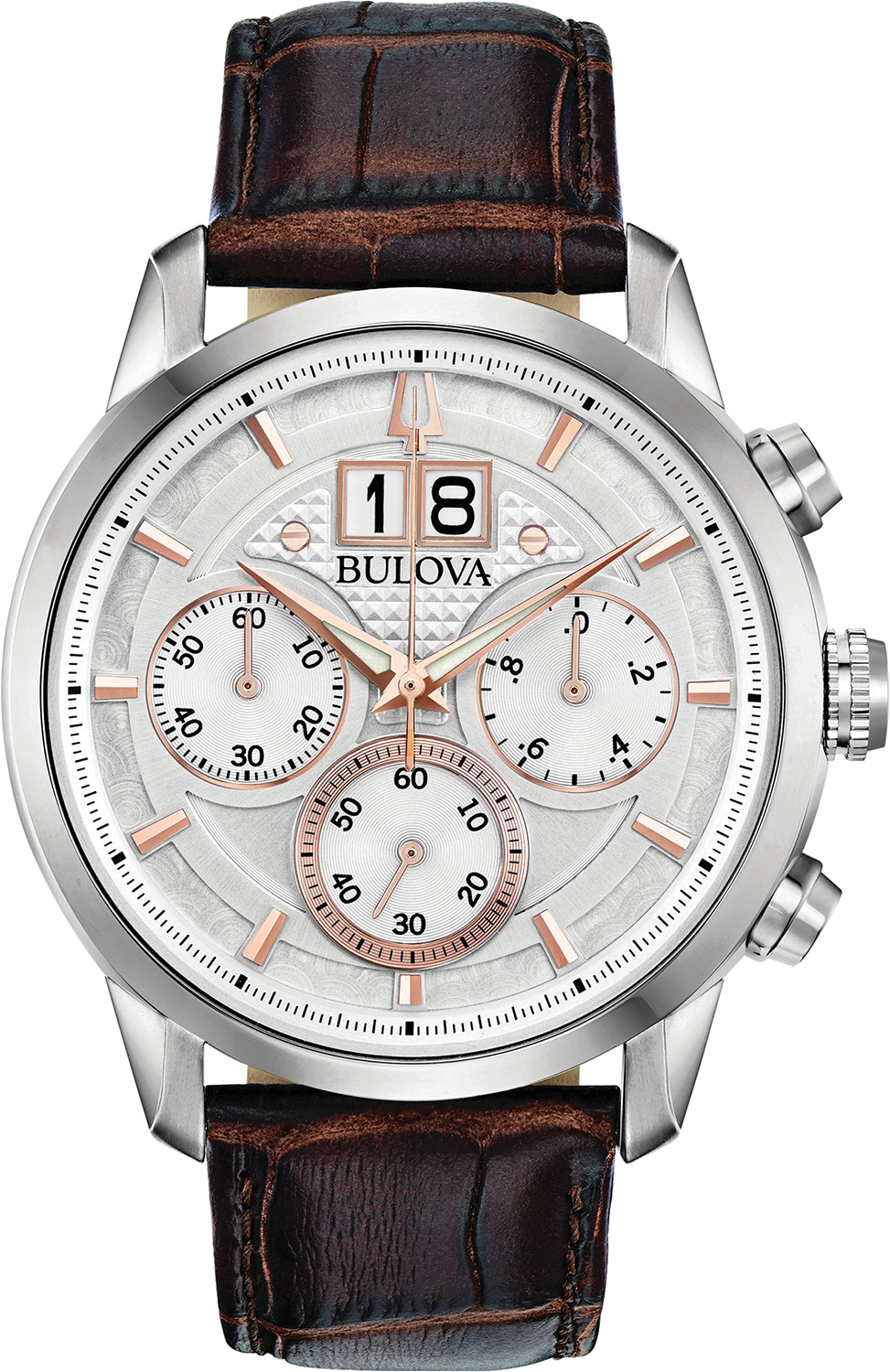 фото Наручные часы кварцевые мужские bulova 96b309