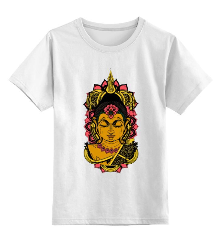 

Детская футболка классическая Printio Сиддхаартха гаутама, р. 104, Белый, 0000000642845