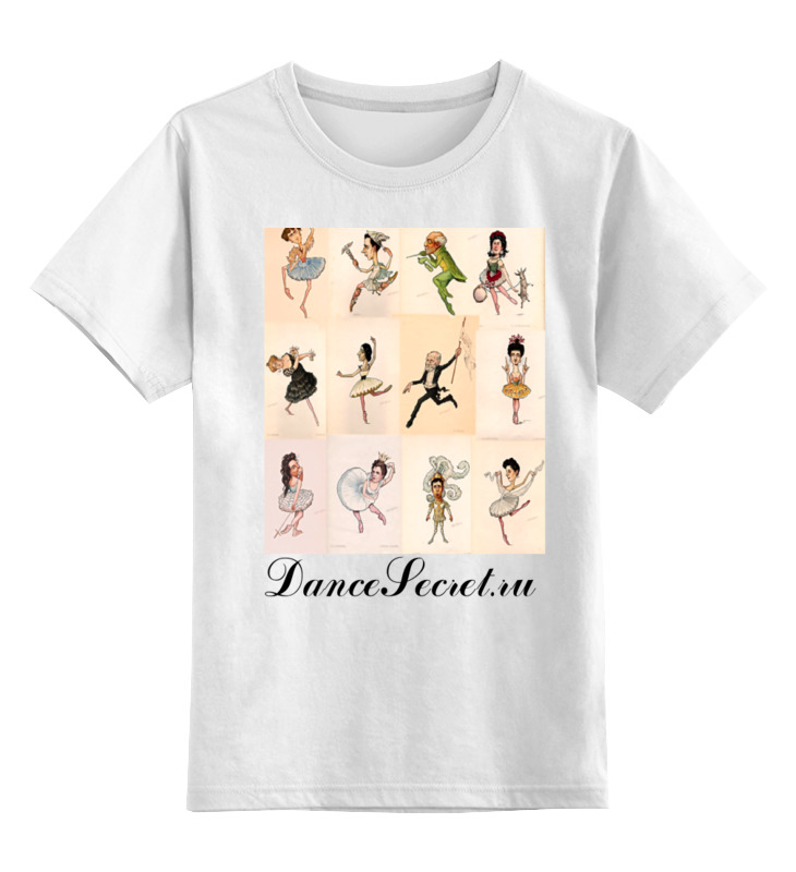 

Детская футболка классическая Printio Dancesecret 8, р. 164, 0000000642540