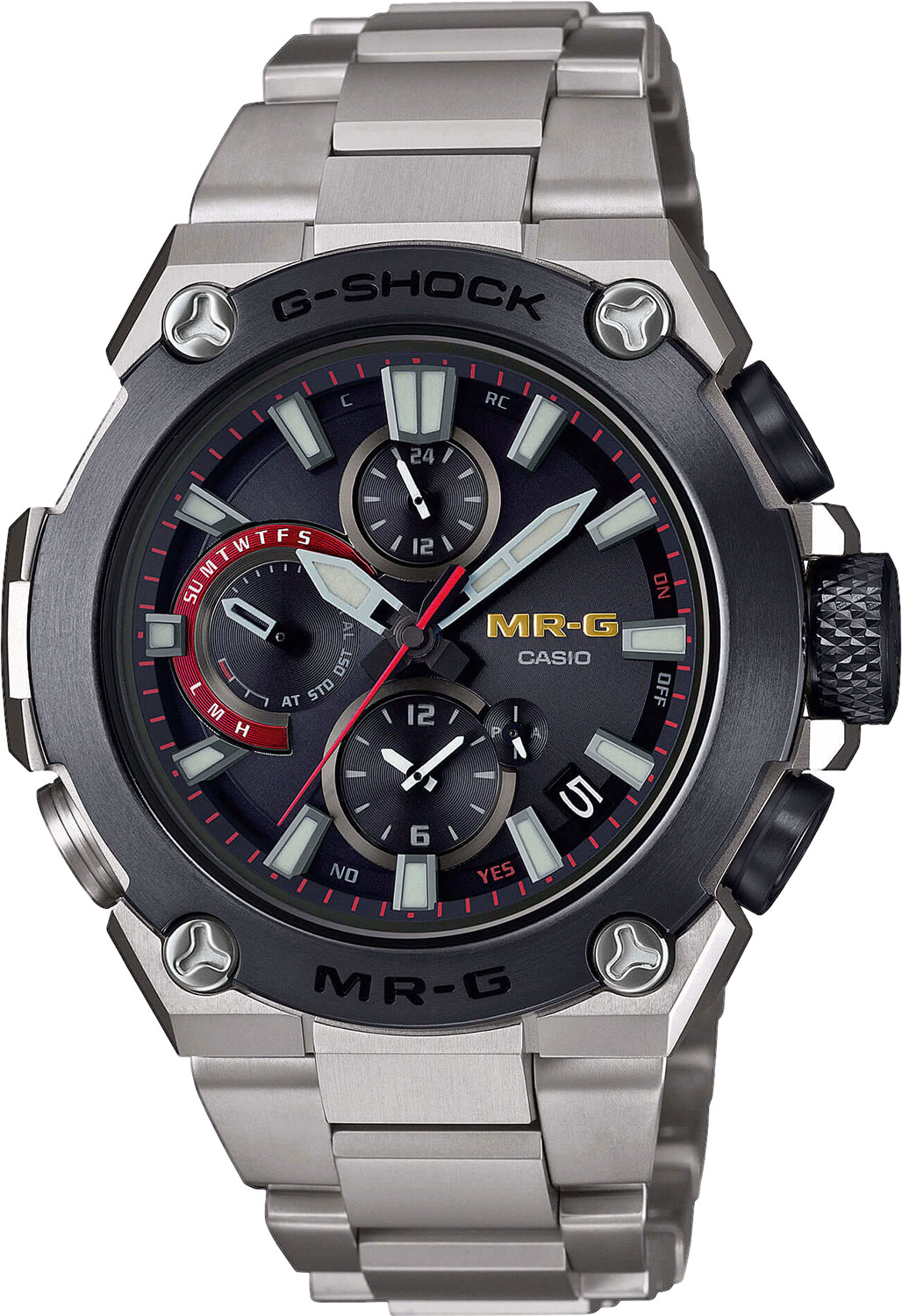 фото Японские титановые наручные часы casio g-shock mrg-b1000d-1adr