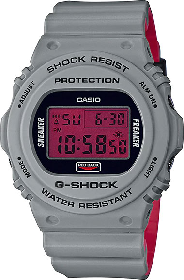 фото Японские наручные часы casio g-shock dw-5700sf-1e с хронографом