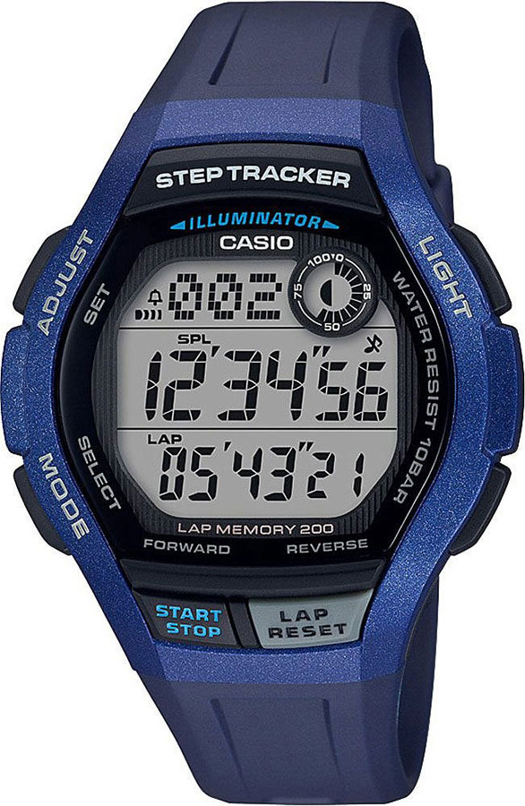 фото Наручные часы кварцевые мужские casio illuminator ws-2000h