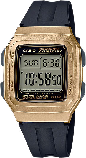 фото Наручные часы кварцевые женские casio f-201wam