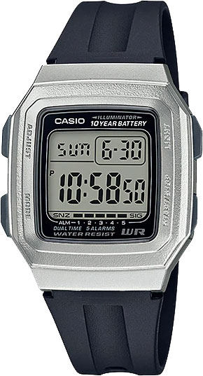 фото Наручные часы кварцевые женские casio f-201wam