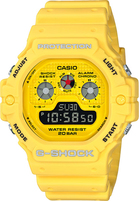 

Наручные часы Casio G-SHOCK DW-5900RS-9ER с хронографом, G-SHOCK DW-5900RS