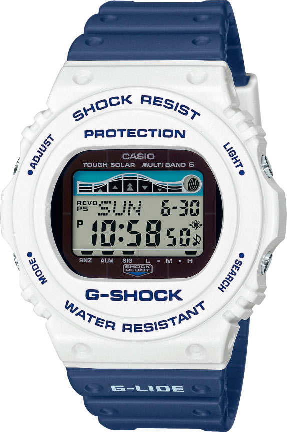 фото Японские наручные часы casio g-shock gwx-5700ss-7er с хронографом