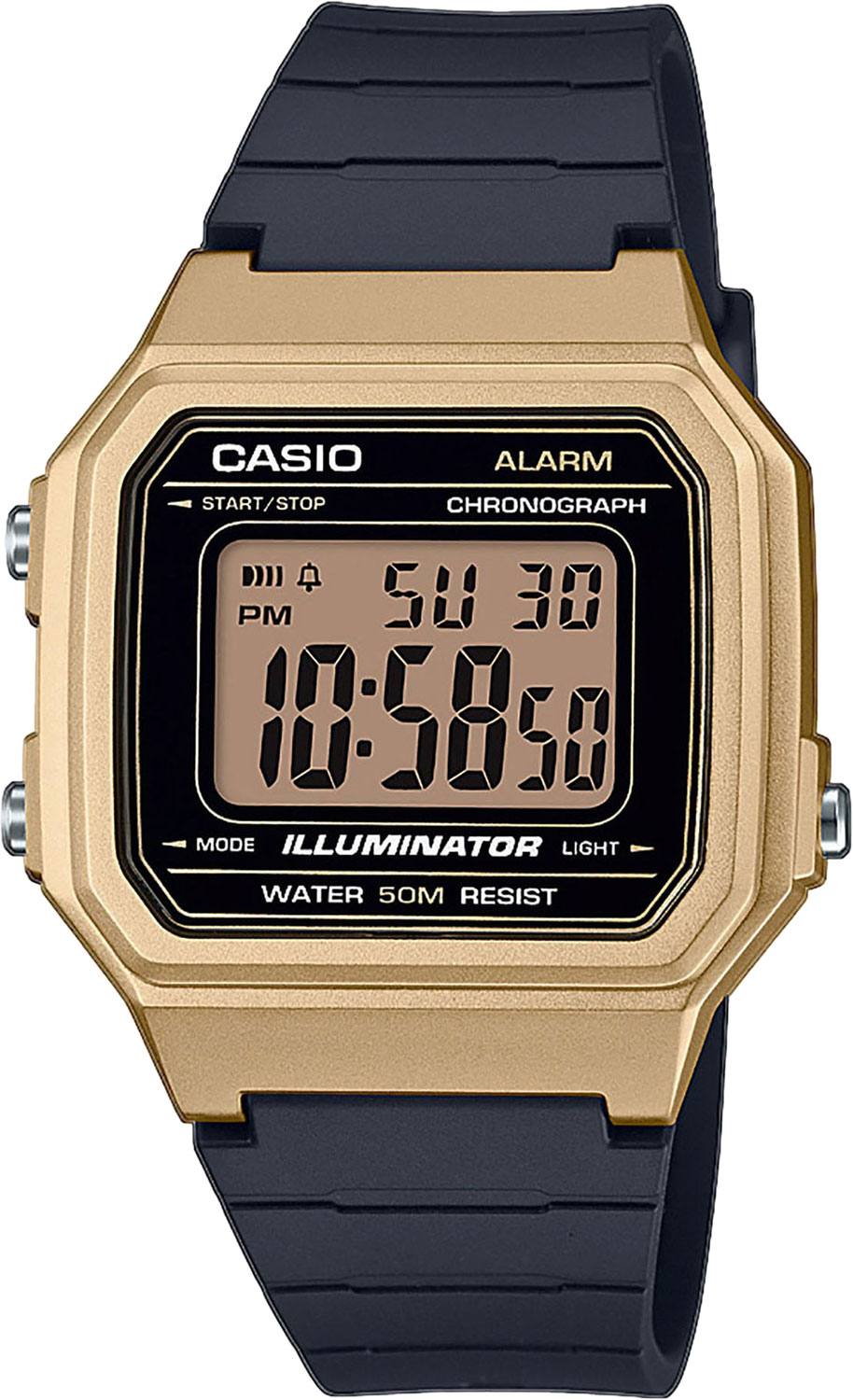 фото Наручные часы кварцевые мужские casio illuminator w-217hm