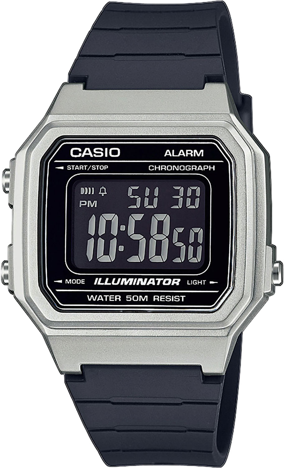 фото Наручные часы кварцевые мужские casio illuminator w-217hm