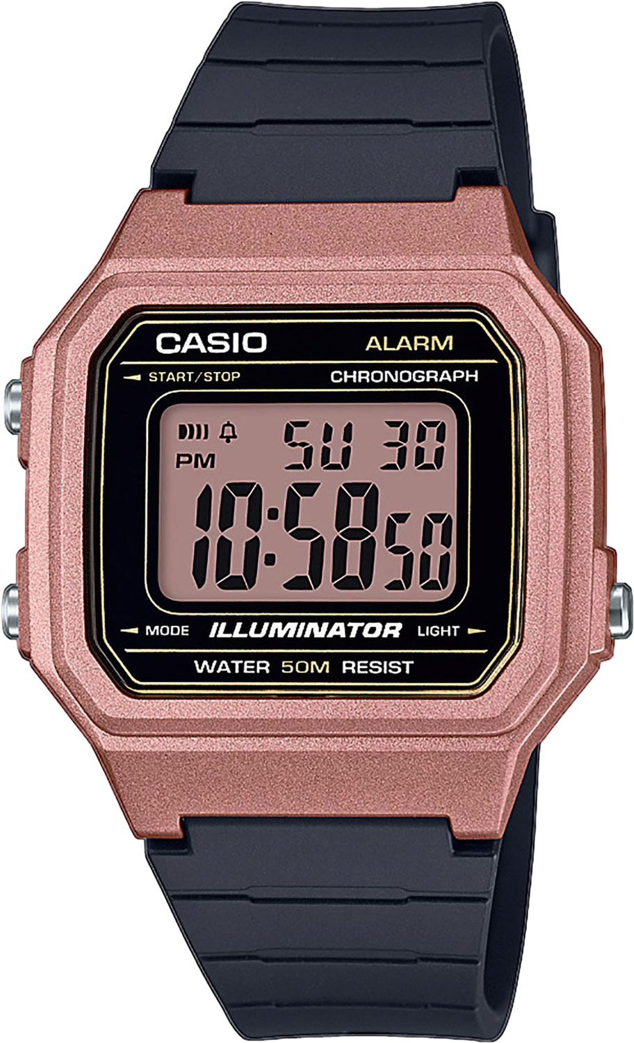 фото Наручные часы кварцевые мужские casio illuminator w-217hm