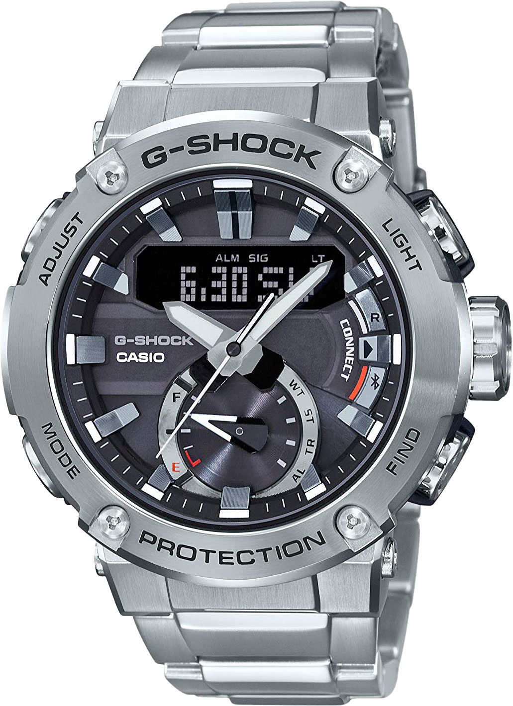 фото Японские наручные часы casio g-shock gst-b200d-1aer с хронографом