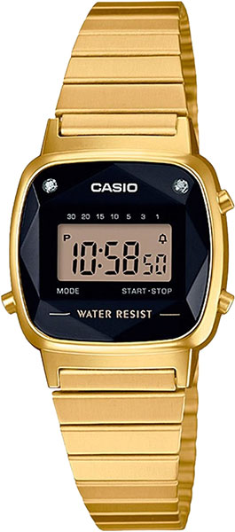 фото Наручные часы кварцевые женские casio la-670wegd