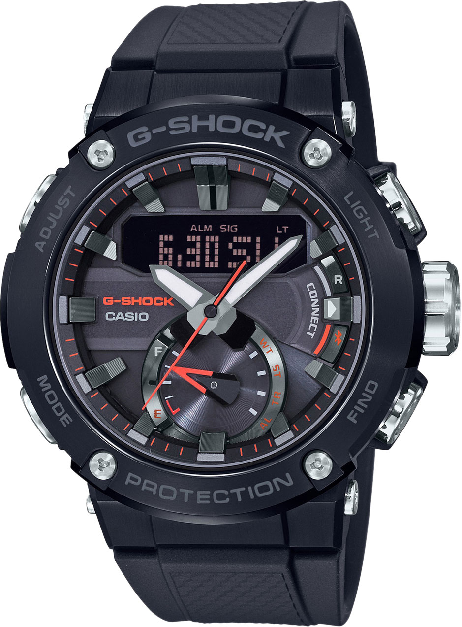 фото Японские наручные часы casio g-shock gst-b200b-1aer с хронографом