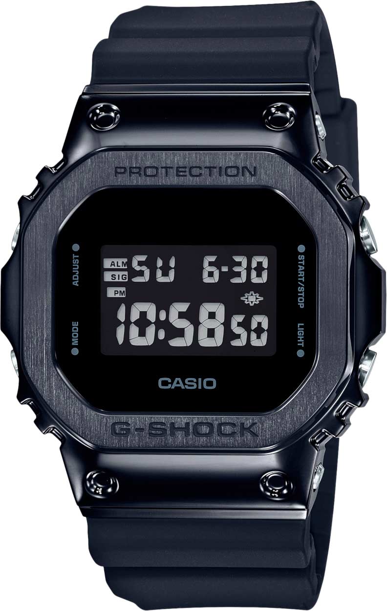 фото Японские наручные часы casio g-shock gm-5600b-1er с хронографом