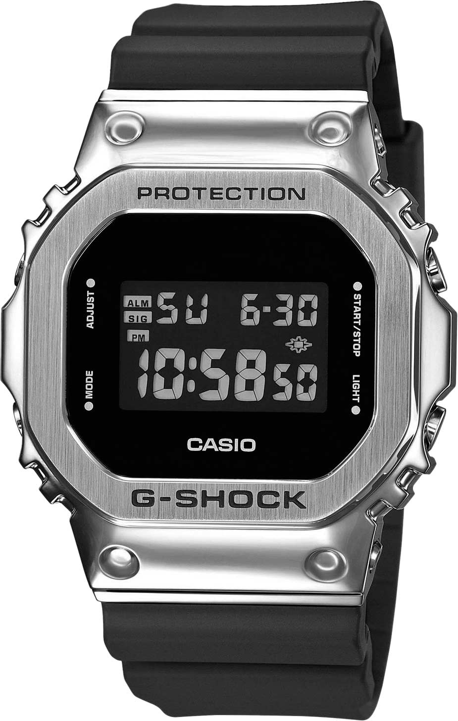 фото Японские наручные часы casio g-shock gm-5600-1er с хронографом