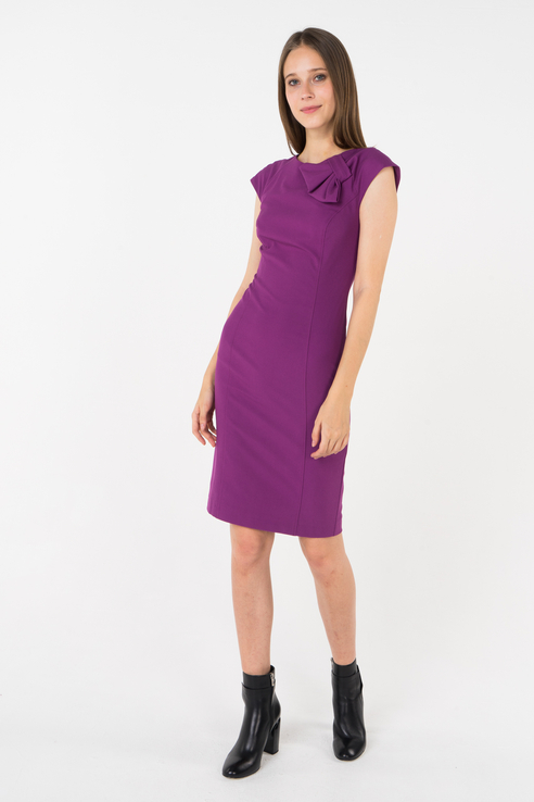 

Платье женское Stella Di Mare Dress 627-17 фиолетовое 48, 627-17