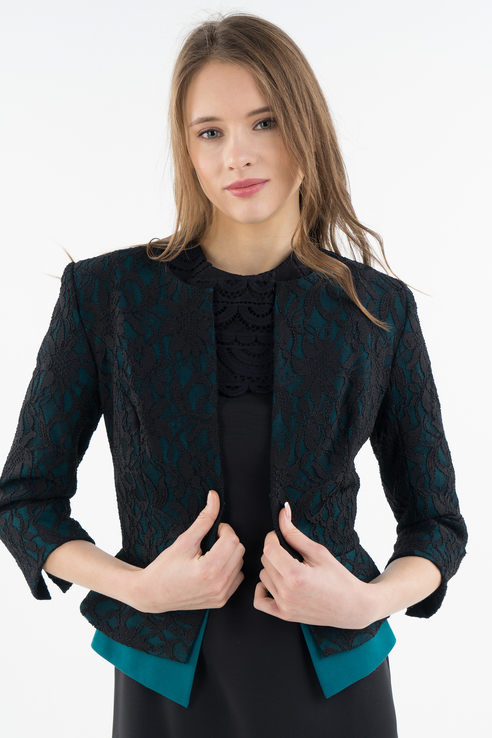

Жакет женский Stella Di Mare Dress 1000-14 черный 48, 1000-14