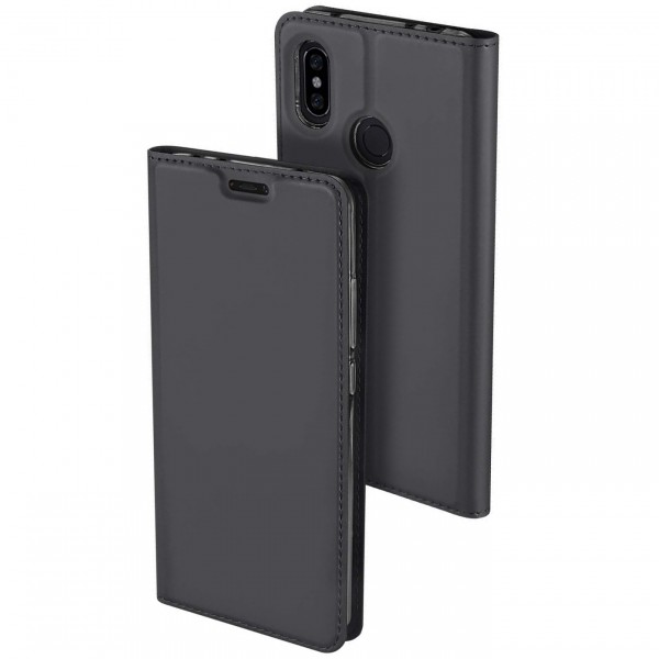 фото Чехол dux ducis с карманом для xiaomi redmi note 6 pro grey