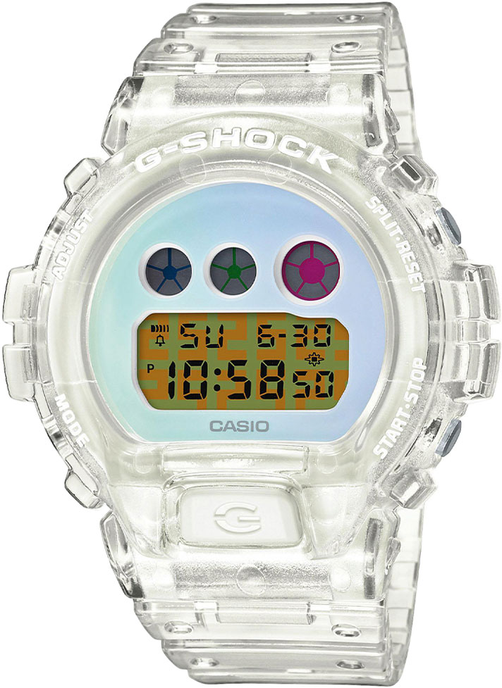 

Наручные часы Casio G-SHOCK DW-6900SP-7ER с хронографом, G-SHOCK DW-6900SP