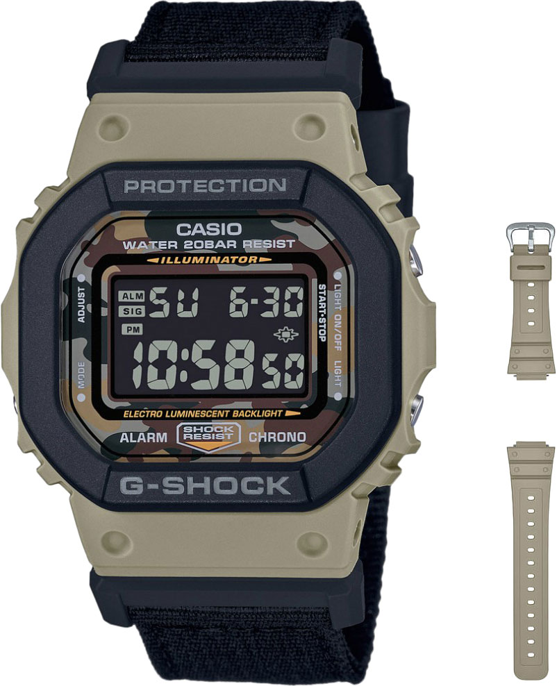 фото Японские наручные часы casio g-shock dw-5610sus-5er с хронографом
