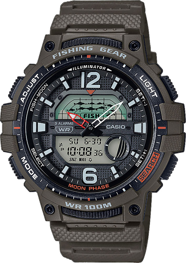 

Наручные часы кварцевые мужские Casio WSC-1250H, WSC-1250H