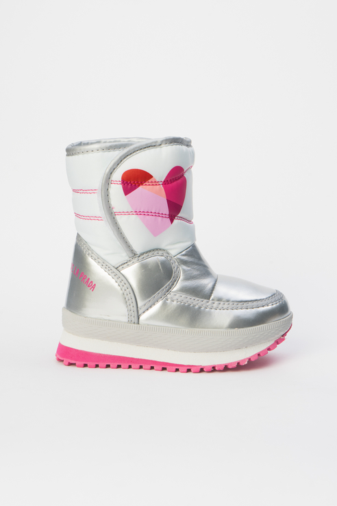 

Дутики детские Agatha Ruiz De La Prada, цв. серебристый р.32, 181980