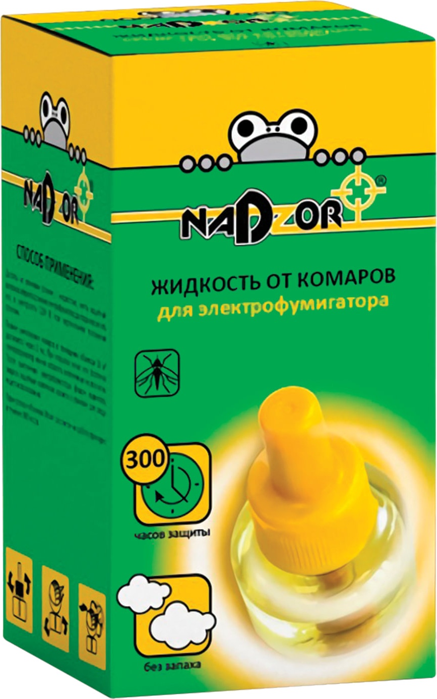 

Средство от насекомых жидкость для фумигатора NADZOR (Надзор), 30 ночей, IKL 001K