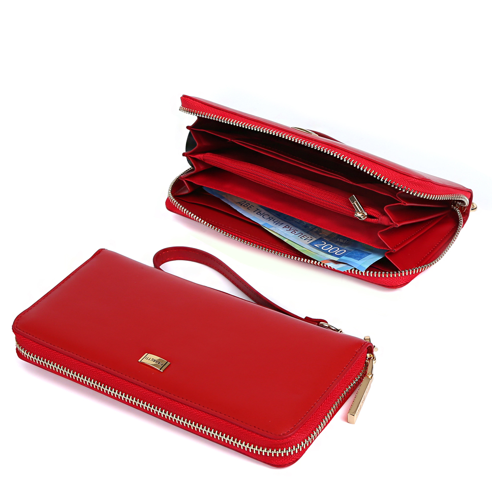 

Кошелек женский FABRETTI 77006N красный, 77006N