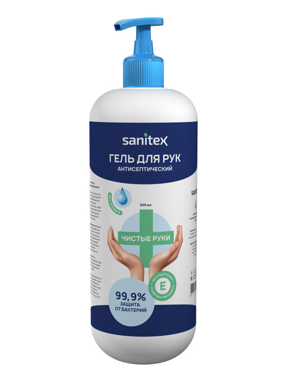 

Гель для рук Sanitex SN500/500 мл